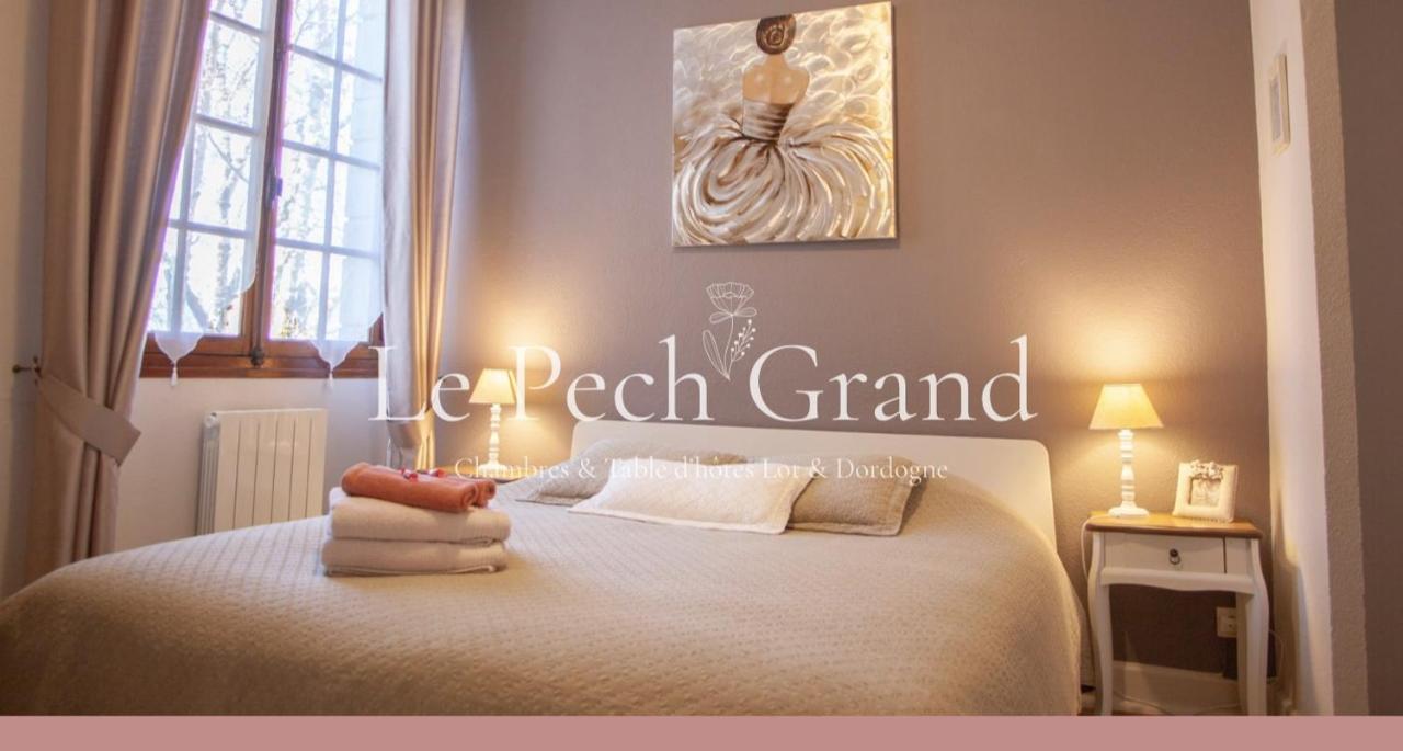 Chambres & Tables D'Hotes Le Pech Grand Saint-Sozy Exterior foto